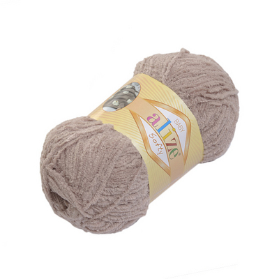 Пряжа Софти (Softy)  50 г / 115 м 617 св.коричневый в интернет-магазине Швейпрофи.рф