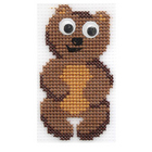 Набор для вышивания HP Kids П-0027 «Мишутка» 9,5*5,5 см