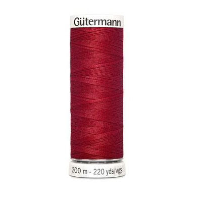 Нитки п/э Гутерман GUTERMAN №40 200 м 046 красный* в интернет-магазине Швейпрофи.рф