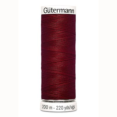 Нитки п/э Гутерман GUTERMAN №40 200 м 910 бордо* в интернет-магазине Швейпрофи.рф