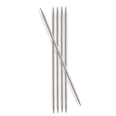 Спицы носочные Knit Pro  Nova Metal  2 мм/ 10 см 10125 никелированная латунь в интернет-магазине Швейпрофи.рф