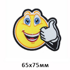 Термоаппликация HP 7724514 «Смайлик-3» 6,5*7,5 см