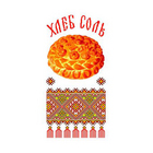 Ткань для вышивания бисером Каролинка КРК-2011 «Рушник» 37*200 см