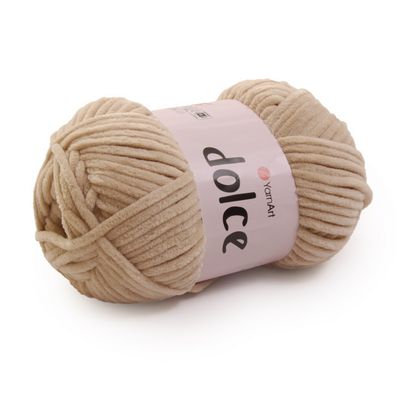 Пряжа Дольче (Dolce), 100 г / 120 м, 771 св.бежевый в интернет-магазине Швейпрофи.рф