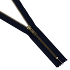 Молния Т5 джинс. авт. MaxZipper. 18 см антик/ 318 т. синий