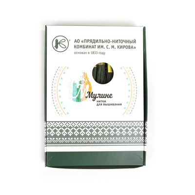 Мулине 8м СПб, 3804 т.серо-зеленый в интернет-магазине Швейпрофи.рф