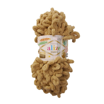 Пряжа Пуффи (Puffy), 100 г / 9.2 м  262 бежевый в интернет-магазине Швейпрофи.рф