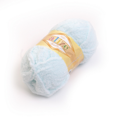 Пряжа Софти (Softy)  50 г / 115 м 015 св. бирюзовый в интернет-магазине Швейпрофи.рф