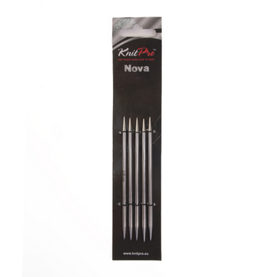 Спицы носочные Knit Pro  Nova Metal  3 мм/ 10 см 10129 никелированная латунь в интернет-магазине Швейпрофи.рф