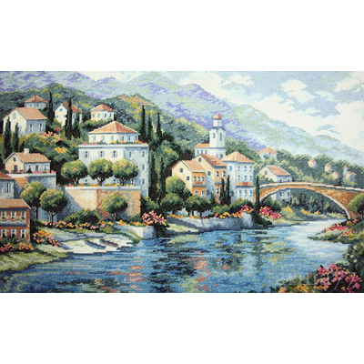Набор для вышивания Classic Design 4408 «Итальянский пейзаж» 46*29 см в интернет-магазине Швейпрофи.рф
