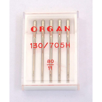 Иглы быт. маш. ORGAN 130/705Н № 80  универс. (уп. 5 шт.) в интернет-магазине Швейпрофи.рф