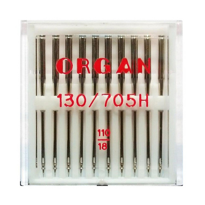 Иглы быт.. маш. ORGAN 130/705Н №110  универс. (уп. 10 шт.) в интернет-магазине Швейпрофи.рф