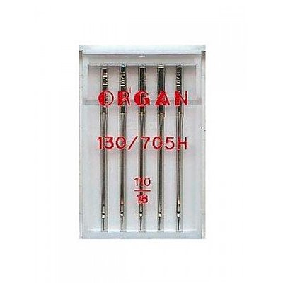 Иглы быт. маш. ORGAN 130/705Н №110  универс. (уп. 5 шт.) в интернет-магазине Швейпрофи.рф