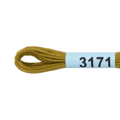 Мулине х/б 8 м Гамма, 3171 св. хаки в интернет-магазине Швейпрофи.рф