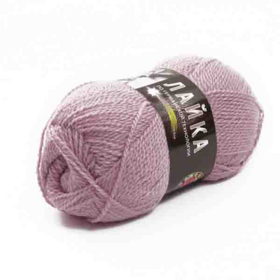 Пряжа Лайка, (Color City) 100 г / 300 м, 2921 бл.розовый в интернет-магазине Швейпрофи.рф