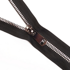 Молния Т5 трактор MaxZipper ТТ  65 см, т.никель/черный