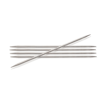 Спицы носочные Knit Pro  Nova Metal  3,5мм/ 20 см  10107 никелированная латунь в интернет-магазине Швейпрофи.рф