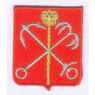Термоаппликация AD1366 «Герб Санкт-Петербурга» 4,5*5,5 см