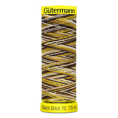 Нитки п/э Гутерман GUTERMAN DECO STITCH №70  70 м мультиколор для декоративных швов 702161 цв.9929 в интернет-магазине Швейпрофи.рф