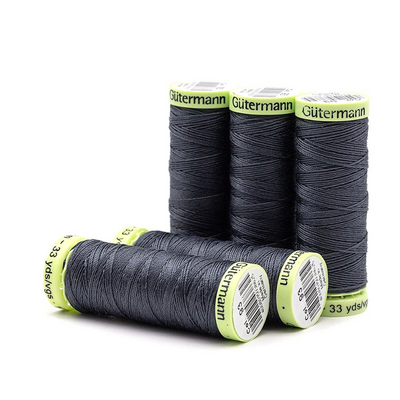 Нитки п/э Гутерман GUTERMAN TOP STITCH №30  30 м для отстрочки 744506 (132013) аспидно-серый 093 в интернет-магазине Швейпрофи.рф