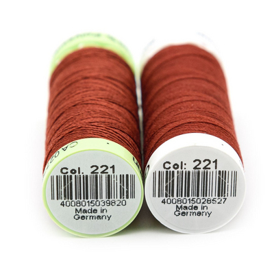 Нитки п/э Гутерман GUTERMAN TOP STITCH №30  30 м для отстрочки 744506 (132013) красно-терракотовый 2 в интернет-магазине Швейпрофи.рф