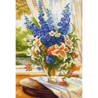 Рисунок на канве МП (37*49 см) 0525 «Солнечный день» цветы