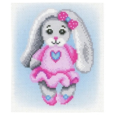 Рисунок на канве М.П. Студия СК-073 «Зефирный зайка» 21*30 см в интернет-магазине Швейпрофи.рф
