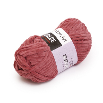Пряжа Дольче (Dolce), 100 г / 120 м, 751 брусника в интернет-магазине Швейпрофи.рф