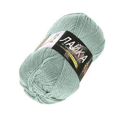 Пряжа Лайка, (Color City) 100 г / 300 м, 0205 серо-зеленый в интернет-магазине Швейпрофи.рф