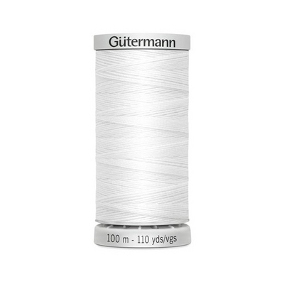 Нитки п/э Гутерман GUTERMAN №100 100 м суперпрочная 724033 №800 белый в интернет-магазине Швейпрофи.рф