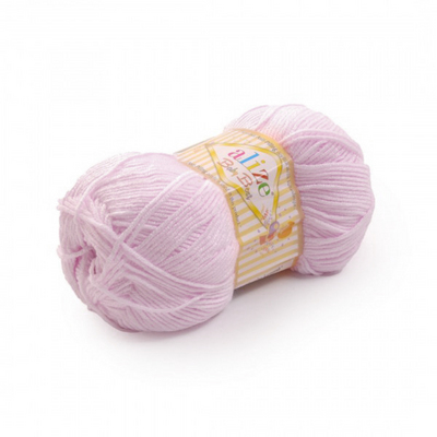 Пряжа Бэби Бест (Baby Best), 100 г / 240 м, 027 св.сиреневый в интернет-магазине Швейпрофи.рф
