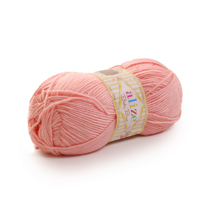 Пряжа Бэби Бест (Baby Best), 100 г / 240 м, 161 розовый в интернет-магазине Швейпрофи.рф