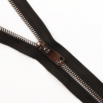 Молния Т5 трактор MaxZipper ТТ  90 см т.никель/чёрный в интернет-магазине Швейпрофи.рф