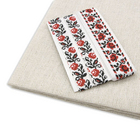 Ткань 50*50 см 29499 х/б с лентой жаккард 1,5 м фиолетовый 619134