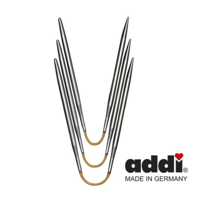 Спицы носочные Addi гибкие супергладкие 3,75 мм 21 см Crasy Trio 160-2 в интернет-магазине Швейпрофи.рф