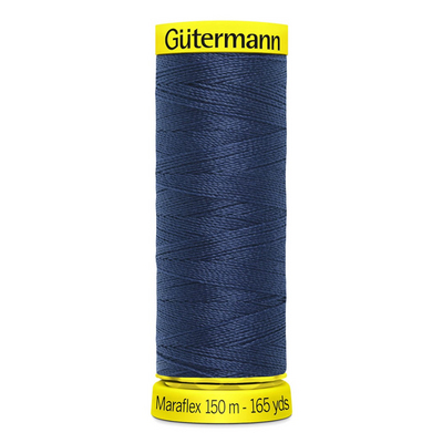 Нитки п/э Гутерман GUTERMAN Maraflex №150  150 м для трикотажных материалов 777000 13 синий в интернет-магазине Швейпрофи.рф