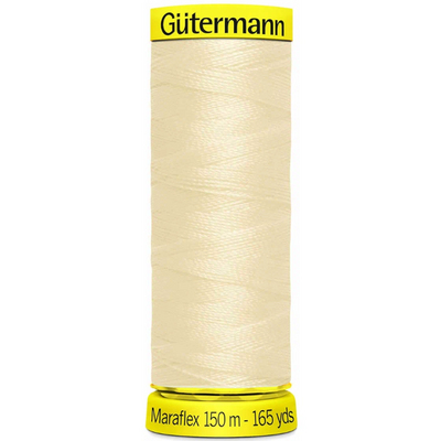 Нитки п/э Гутерман GUTERMAN Maraflex №150  150 м для трикотажных материалов 777000 169 экрю в интернет-магазине Швейпрофи.рф