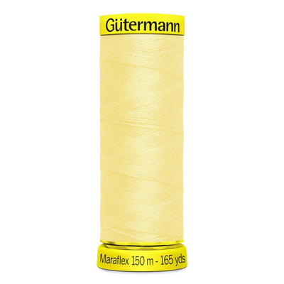 Нитки п/э Гутерман GUTERMAN Maraflex №150  150 м для трикотажных материалов 777000 325 св.желтый в интернет-магазине Швейпрофи.рф