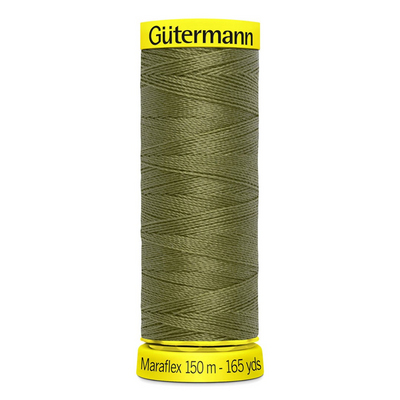 Нитки п/э Гутерман GUTERMAN Maraflex №150  150 м для трикотажных материалов 777000 432 хаки в интернет-магазине Швейпрофи.рф