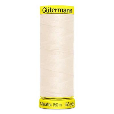 Нитки п/э Гутерман GUTERMAN Maraflex №150  150 м для трикотажных материалов 777000 802 кремовый в интернет-магазине Швейпрофи.рф