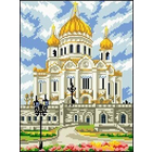 Набор для вышивания Гелиос И-01 Храм 20*25 см