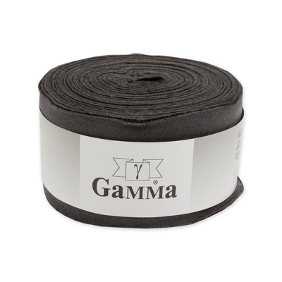 Окантовка 60 мм трикотажная GAMMA (рибана) 95% хлопок 5% эластан (рул. 10 м) №007 т.серый в интернет-магазине Швейпрофи.рф