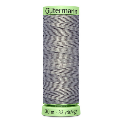 Нитки п/э Гутерман GUTERMAN TOP STITCH №30  30 м для отстрочки 744506 (132013) пепельно-серый 040 в интернет-магазине Швейпрофи.рф
