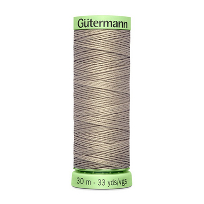 Нитки п/э Гутерман GUTERMAN TOP STITCH №30  30 м для отстрочки 744506 (132013) болотно-песочный 132 в интернет-магазине Швейпрофи.рф