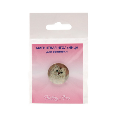 Игольница- магнит 619945 ИГ-2201 «Кошка Бьянка» 25*3 мм в интернет-магазине Швейпрофи.рф