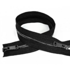 Молния Т5 трактор St Zipper  70 см (2 замка) т.никель/черный