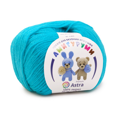Пряжа Амигуруми (Astra), 50 г / 175 м, 083 нефрит в интернет-магазине Швейпрофи.рф
