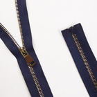 Молния Т5 трактор MaxZipper ТТ  90 см т. никель/т. синий
