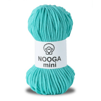 Нуга mini Nooga шнур для вязания 5 мм 100 м/ 170 гр тиффани в интернет-магазине Швейпрофи.рф