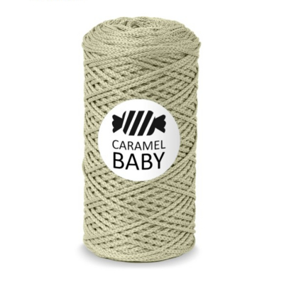 Карамель Baby шнур для вязания 2 мм 200 м/ 150 гр Лен в интернет-магазине Швейпрофи.рф